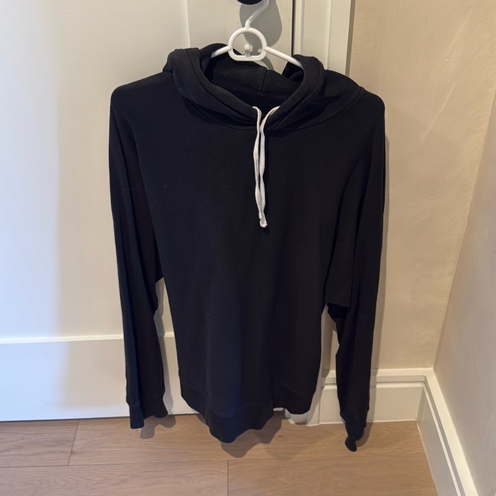 All saints black hoodie